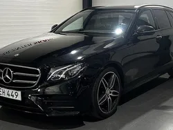Svart Begagnad 2016 Mercedes E220 AMG line Kombi | 249 900 kr (Marknadspris)
