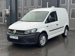 Vit Begagnad 2019 VW Caddy Minibuss | 129 900 kr