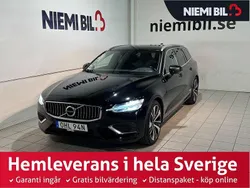 Svart Begagnad 2021 Volvo V60 Inscription Kombi | 299 900 kr (Marknadspris)