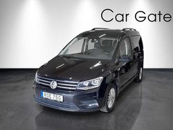 Svart Begagnad 2019 VW Caddy Minibuss | 199 900 kr (Dyr)