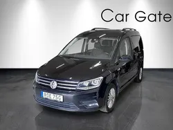 Svart Begagnad 2019 VW Caddy Minibuss | 199 900 kr (Dyr)