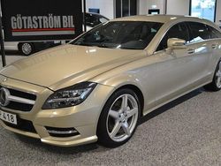 Ljusbrun Begagnad 2012 Mercedes CLS350 Shooting Brake Kombi | 215 000 kr