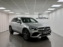 Silver (silver met.) Begagnad 2019 Mercedes GLC220 AMG line SUV | 379 900 kr (Marknadspris)