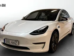 Vit Begagnad 2022 Tesla Model 3 Long Range Sedan | 399 500 kr (Dyr)