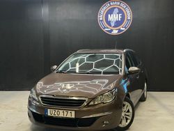 Mörkbrun (brun) Begagnad 2014 Peugeot 308 Active Kombi | 49 800 kr (Marknadspris)