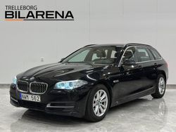 Svart Begagnad 2014 BMW 520 Kombi | 149 900 kr (Marknadspris)