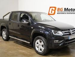 Svart Begagnad 2017 VW Amarok Highline Pickup | 288 900 kr (Marknadspris)