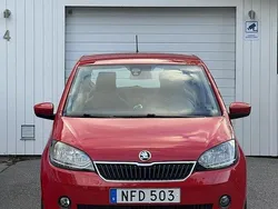 Röd Begagnad 2017 Skoda Citigo G-TEC Halvkombi | 65 000 kr