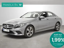 Grå Begagnad 2018 Mercedes C200 Avantgarde Sedan | 229 900 kr (Bra pris)
