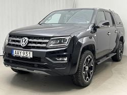 Svart Begagnad 2019 VW Amarok Aventura Pickup | 335 000 kr (Superpris)