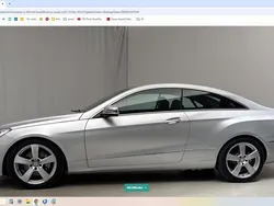 Silver Begagnad 2010 Mercedes E350 Sportkupé | 125 000 kr (Bra pris)