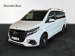 Vit Ny 2026 Mercedes V300 AMG line Minibuss | 976 910 kr (Marknadspris)