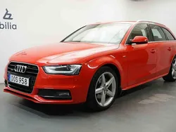 Röd Begagnad 2015 Audi A4 Kombi | 159 900 kr (Marknadspris)