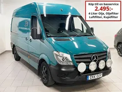 Grön Begagnad 2017 Mercedes Sprinter Van | 269 000 kr (Marknadspris)