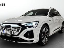 Vit Begagnad 2023 Audi Q8 e-tron S-Line SUV | 759 000 kr