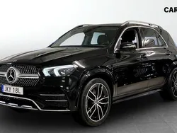 Svart Begagnad 2021 Mercedes GLE450 AMG AMG line SUV | 689 900 kr (Marknadspris)