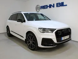 Vit Begagnad 2021 Audi Q7 S-Line SUV | 649 000 kr (Dyr)