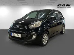 Svart Begagnad 2012 Kia Picanto Halvkombi | 49 900 kr (Marknadspris)