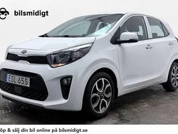 Vit Begagnad 2021 Kia Picanto Advance Halvkombi | 115 900 kr (Marknadspris)