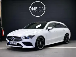 Vit Begagnad 2019 Mercedes CLA200 Shooting Brake AMG Kombi | 318 700 kr (Marknadspris)