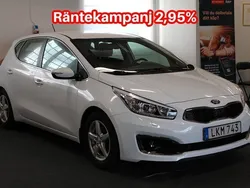 Vit Begagnad 2016 Kia Ceed Halvkombi | 129 900 kr (Marknadspris)