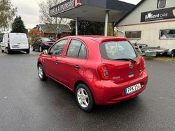 Röd Begagnad 2014 Nissan Micra Halvkombi | 39 900 kr (Marknadspris)