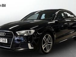 Svart Begagnad 2020 Audi A3 Sport Sedan | 219 000 kr (Marknadspris)