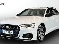 Glaciärvit metallic Begagnad 2024 Audi A6 S-Line Kombi | 569 000 kr (Lite dyr)