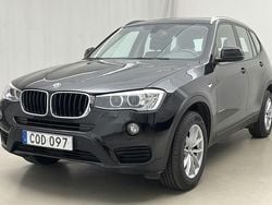 Svart Begagnad 2015 BMW X3 Comfort Edition SUV | 157 500 kr (Marknadspris)