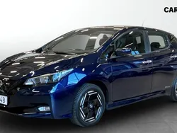Mörkblå (blue) Begagnad 2023 Nissan Leaf Acenta Halvkombi | 179 900 kr (Bra pris)