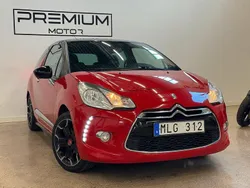 Röd Begagnad 2011 Citroën DS3 Halvkombi | 49 900 kr (Lite dyr)