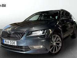 Mörkgrå Begagnad 2019 Skoda Superb LAURIN & KLEMENT Kombi | 259 900 kr (Marknadspris)