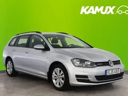 Silver/grå Begagnad 2016 VW Golf VII Kombi | 74 800 kr (Superpris)
