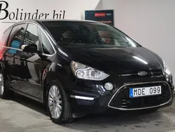 Svart Begagnad 2011 Ford S-MAX Business Edition Minibuss | 118 900 kr (Lite dyr)