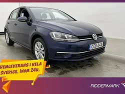 Mörkblå Begagnad 2019 VW Golf VIII Halvkombi | 169 800 kr (Marknadspris)