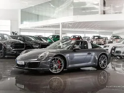 Mörkgrå Begagnad 2017 Porsche 911 Targa 4S Cab | 1 395 000 kr