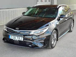 Svart Begagnad 2019 Kia Optima Hybrid Advance Sedan | 199 900 kr (Bra pris)