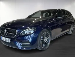 Mörkblå Begagnad 2018 Mercedes E43 AMG AMG line Sedan | 399 000 kr (Superpris)
