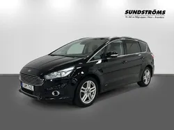 Svart Begagnad 2019 Ford S-MAX Titanium Minibuss | 259 900 kr (Bra pris)