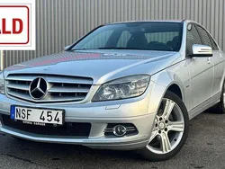 Silver Begagnad 2009 Mercedes C180 Sedan | 99 900 kr (Lite dyr)