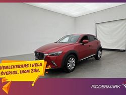 Röd Begagnad 2017 Mazda CX-3 Optimum SUV | 219 900 kr (Marknadspris)