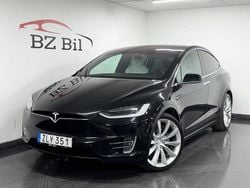 Svart Begagnad 2018 Tesla Model X Long Range AWD SUV | 369 900 kr (Marknadspris)