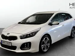 Vit (white) Begagnad 2016 Kia Ceed Sportswagon GT-Line Kombi | 129 900 kr (Marknadspris)