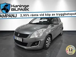 Grå Begagnad 2013 Suzuki Swift Halvkombi | 69 900 kr (Marknadspris)