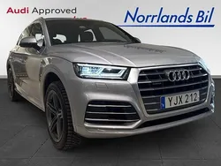 Silver (florettsilver metallic) Begagnad 2017 Audi Q5 Sport SUV | 299 000 kr (Lite dyr)