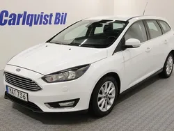 Vit Begagnad 2017 Ford Focus Titanium Kombi | 129 000 kr (Lite dyr)