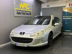 Ljusgrå Begagnad 2006 Peugeot 407 Kombi | 29 900 kr (Lite dyr)