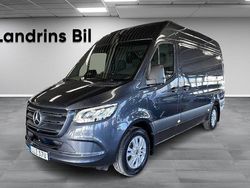 Mörkgrå (grå) Begagnad 2025 Mercedes Sprinter Van | 749 000 kr