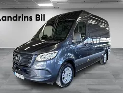 Mörkgrå (grå) Begagnad 2025 Mercedes Sprinter Van | 799 875 kr