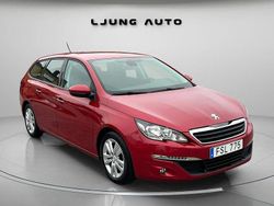 Mörkröd (röd) Begagnad 2015 Peugeot 308 Active Kombi | 114 900 kr (Marknadspris)